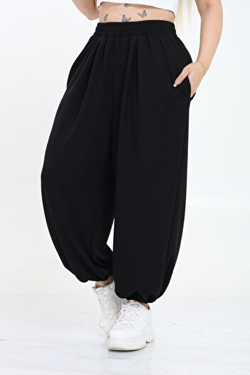 MJORA Modal Fabric Comfortable Fit Pleated Baggy Trousers