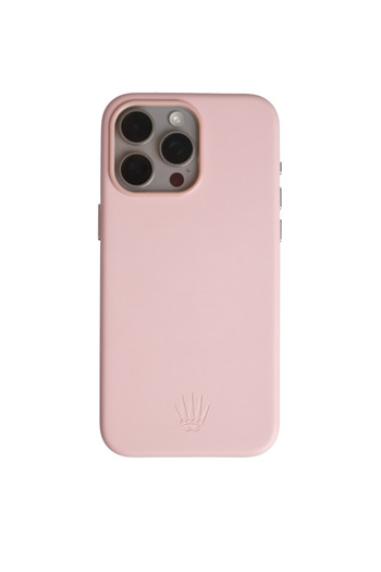 WATCHOFROYAL Xelium iPhone 15 Pro Max Pink Case Leather Case with Magsafe Feature + Card Holder