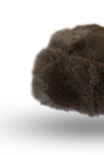 BASIC Elegant women's adjustable winter fluffy hat