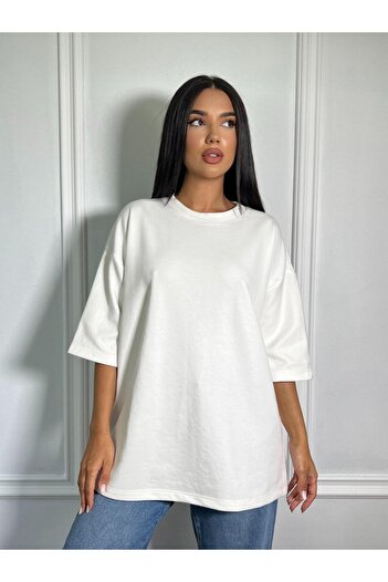 CC STORE JUST KISS oversized T-shirt with Printed on the back