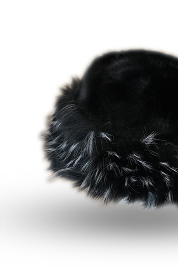 BASIC Elegant women's adjustable winter fluffy hat