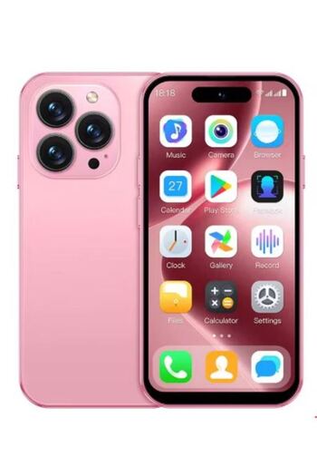 SOYES تصفية - هاتف ذكي صغير M16 Pro لون زهريي ( اخر كمية )
