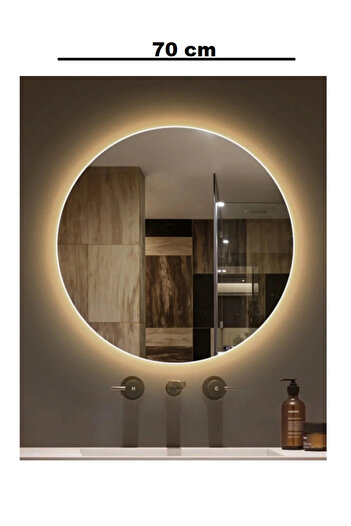 Desire 70 cm Diameter LED Sink, Bathroom, Wall Mirror