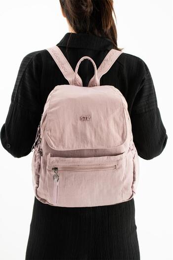 Baginn Women's Backpack Ultra Light Polyamide Fabric Daily Backpack with Waterproof Cover 29*27 cm
