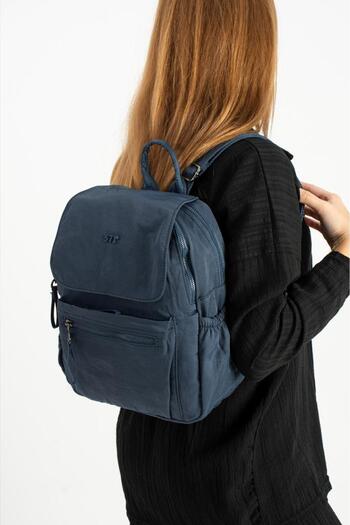 Baginn Women's Backpack Ultra Light Polyamide Fabric Daily Backpack with Waterproof Cover 29*27 cm