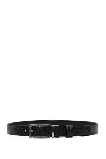 Derimod Men's Black Leather Belt 000A2D1306214