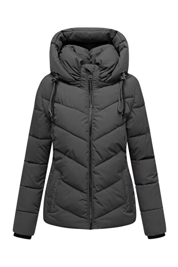 Marikoo Sahnemausii Damen Winter Steppjacke N091