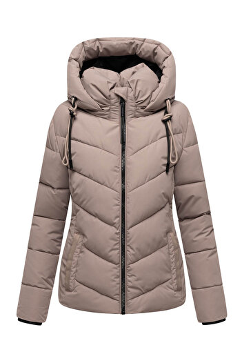 Marikoo Sahnemausii Damen Winter Steppjacke N091