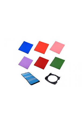 Generic Kit of 6 full color filters + holder compatible with Cokin P