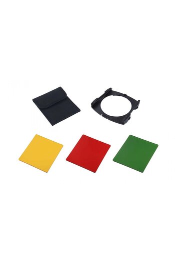 Generic Kit of 3 full color filters + holder compatible with Cokin P