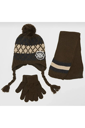 laviyonsa Scarf Beanie Gloves Children's Set