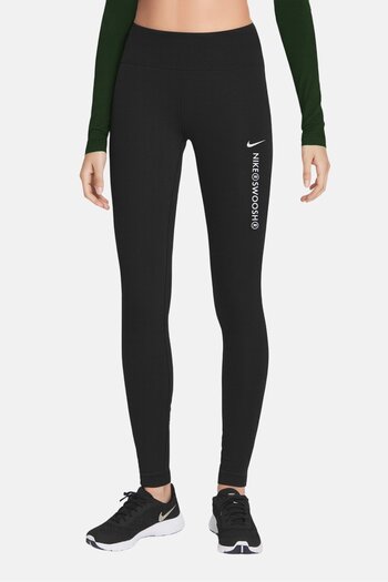 Nike Women Sportswear Fit Pull On Training Leggings, Black