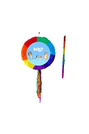 OEM Pinata Bluey, Rotunda, Diametru 42 cm + Bat