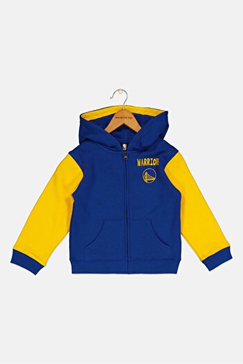 NBA Toddlers Boy Golden State Warriors Basketball Hoodie, Blue