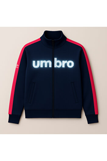 style iconic Women’s Zip-Up Track Jacket – Black & Blue Designs | Sporty Full-Zip Casual Top