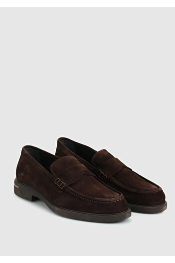 Provoq Brown Leather Men's Shoes