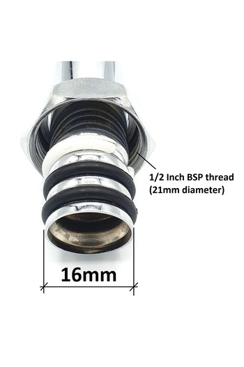 Other Spout for 1/2" faucet type F, length 240 mm