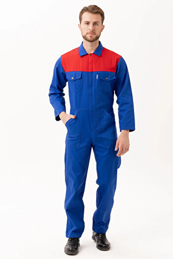 PayBuy Carica Summer Saxblue Red Work Overalls Outdoor Casual Work Type Overalls