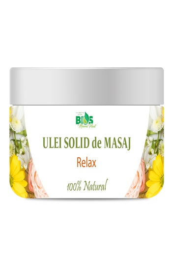 Bios Mineral Plant Solid Massage Oil - Relax, calming and soothing effect, useful for , stress, tension, 1