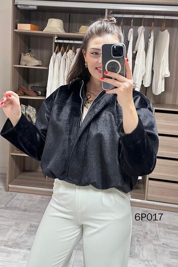 İnce Topuk Prive Series Fox Bomber Jacket 6P017