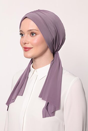 Levidor Lilac Butterfly Pattern Ready-Made Shawl
