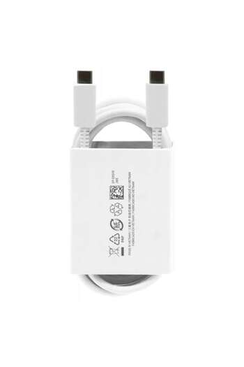 Samsung Original TA800B FastCharge 25W USB-C Charger with USB-C 5A Cable 1.8m White OOB Bulk