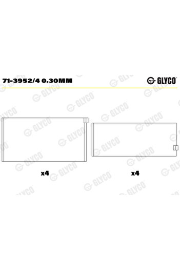 GLYCO Cuzineti biela CITROËN BERLINGO / BERLINGO FIRST microbus (MF_ GJK_ GFK_) 1999-2005