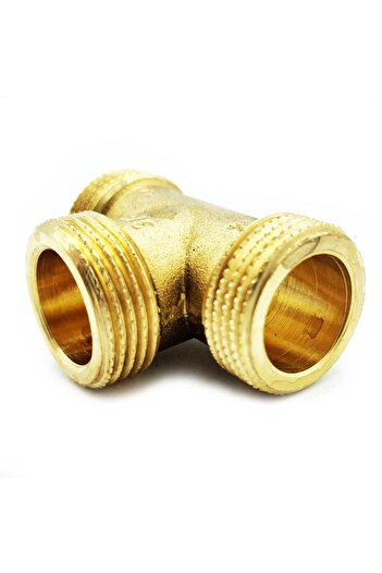 Other Brass tee 3/4"" male/female/male