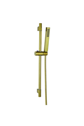 Other Shower set with a bar, handle and hose 150 cm, gold color