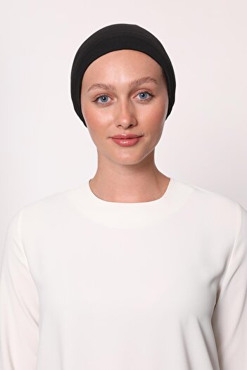 Levidor Black Seamless Bonnet