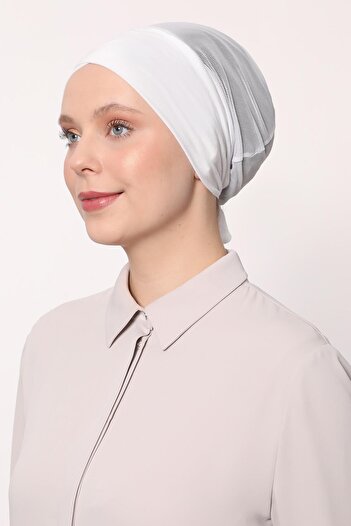 Levidor White Climafit Cross Bonnet