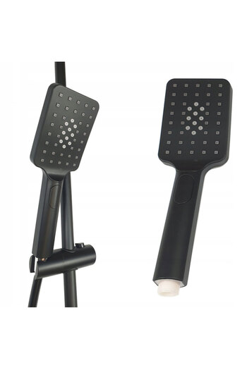 Other Nyks black shower set with rail