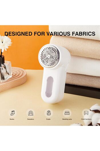 Generic Cordless Lint Remover | Fabric Shaver, 6-Blade Defuzzer for Clothes & Furniture