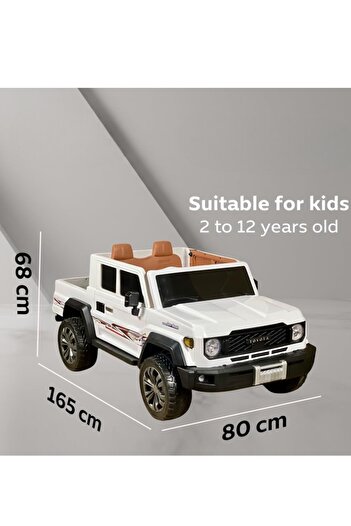 Rally TOYOTA Electric Car Land Cruiser Pickup For Kids