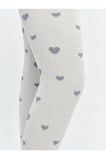 LC Waikiki Lcw Kids Ecru Girls' Pantyhose 2-Piece