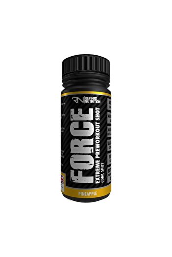 Refined Nutrition Force Extreme Preworkout Shot, Pineapple, (Box OF 12 Shots)