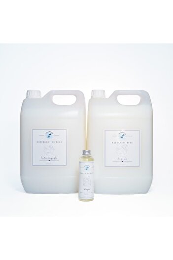 Săpunescu Pachet 5+5 KG Detergent, Balsam, 100 ml Parfum Olimpia Plus