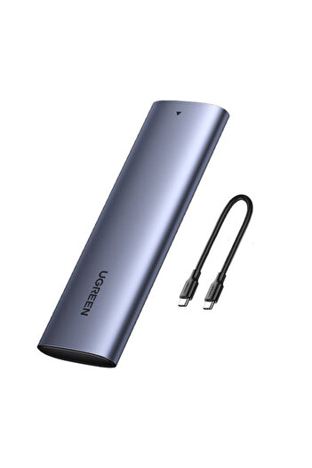 Other M.2 SuperSpeed 10Gbps SSD Case + 0.5m USB-C Cable Gray