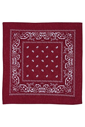 Other Burgundy red bandana - burgundy bandana