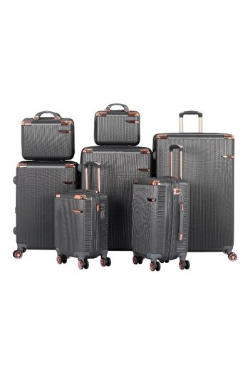 AVIATOR Dabsh Arayes 7-Piece Luggage Set with Durable Zipper - 360 Degree Double Covers