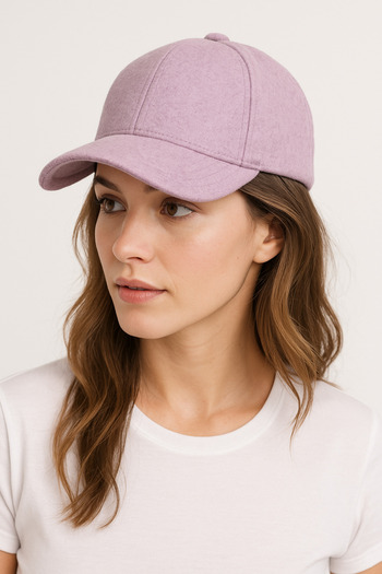 ZERAMİNE Felt Textured Unisex Sports Hat – Casual Trendy Cap - Lined