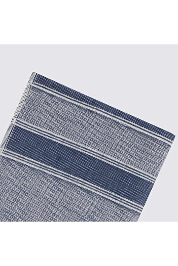 Ecocotton Elis Mavi-Krem 3-компонентний набір органічних кухонних рушників 40 x 60 см.