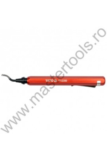 yato Deburring Tool for processing copper, steel, aluminum, brass, cast iron, and plastic pipes