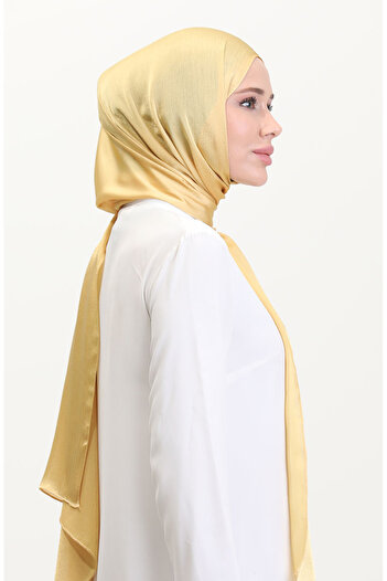 sefamerve Jan Jan Chiffon Shawl 70239-12 Yellow