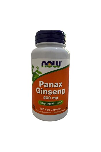Now Now Foods, Ginseng Panax, 500 mg, 100 Vegetarian Capsules