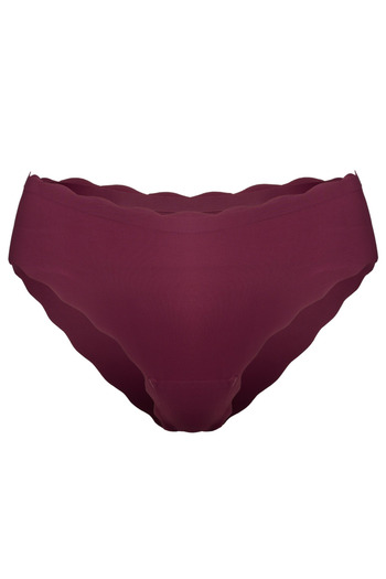 ESOTIQ Women's Seamless Briefs 2-Pack Set Classic Panties Super Soft Invisible Design | Peony