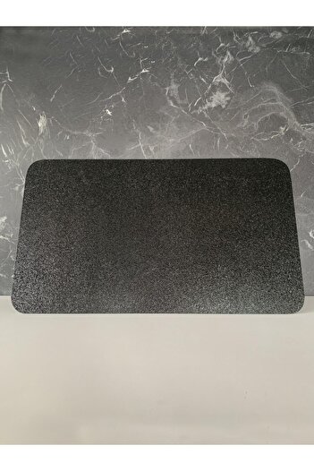 Saban 30X52Cm - Frosted Glass, Plain Black, Cutting Board - Presentation Tray