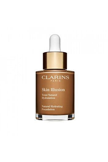Clarins Skin Illusion Foundation Spf15, 30 ml, 30 ml, 118.5 Chocolate