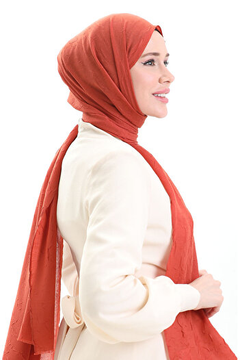 sefamerve Bamboo Shawl 70281-26 Tile