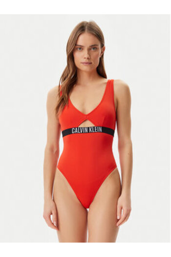 Calvin Klein swimwear Women's Swimsuit KW0KW02746 Red